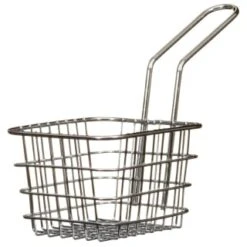 B&M Wire Serving Basket - Chrome -Kitchen Style Deals Store 319593 Wire Serving Basket 2