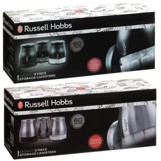 Russell Hobbs Legacy Tea - Coffee - Sugar Set 3pc 1 Russell Hobbs Legacy Tea - Coffee - Sugar Set 3pc