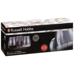 Russell Hobbs Legacy Tea - Coffee - Sugar Set 3pc 16 Russell Hobbs Legacy Tea - Coffee - Sugar Set 3pc -Kitchen Style Deals Store 324968 russell hobbs tea coffee sugar silver