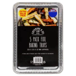 Kitchen Style Deals Store 14 B&M Foil Baking Trays 5pk