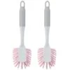 B&M Dish Brushes 2pk - Blush