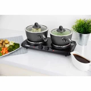 Tower Stainless Steel Double Hot Plate 3 Tower Stainless Steel Double Hot Plate - Image 3