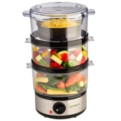 Mo Health 3 Tier Steamer 4 Mo Health 3 Tier Steamer -Kitchen Style Deals Store 358352 mo farah 3 tier steamer 2