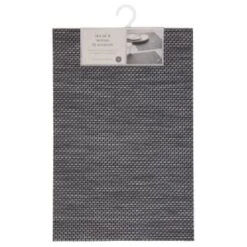 B&M Metallic Woven Placemats - Charcoal 4pk 9 B&M Metallic Woven Placemats - Charcoal 4pk -Kitchen Style Deals Store 363876 4pk woven charcoal placemats