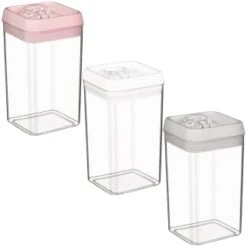 B&M Vacuum Storage Container 2.3L - White 5 B&M Vacuum Storage Container 2.3L - White -Kitchen Style Deals Store 368011 368012 368013 vacuum storage 2 3l white 1