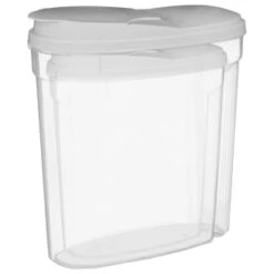 B&M Cereal Storage Container Set 2pk - Grey -Kitchen Style Deals Store 368615 cereal storage set 2 pk grey 2