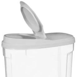 B&M Cereal Storage Container Set 2pk - Grey -Kitchen Style Deals Store 368615 cereal storage set 2 pk grey 4
