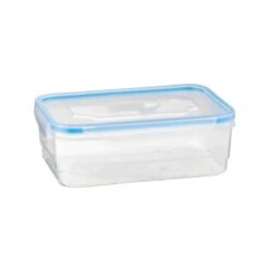 B&M Clip Top Food Containers 4pk - Blue 10 B&M Clip Top Food Containers 4pk - Blue -Kitchen Style Deals Store 369681 4pk clip top food containers blue 4