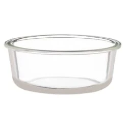 B&M Round Glass Food Container With Bamboo Lid 5 B&M Round Glass Food Container With Bamboo Lid -Kitchen Style Deals Store 376821 round glass food container 3