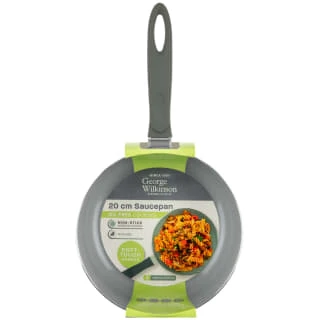 George Wilkinson Non-Stick Saucepan 20cm - Grey 1 George Wilkinson Non-Stick Saucepan 20cm - Grey