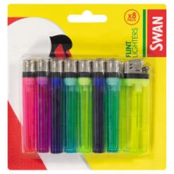 Swan Flint Lighter 8pk