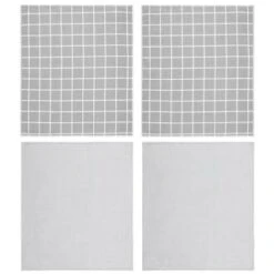 Microfibre Tea Towels 4pk - Check -Kitchen Style Deals Store 392131 simply everyday 4pk microfibre tea towels 45x65cm check 2