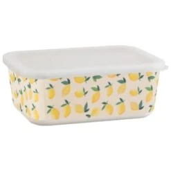 B&M Rectangular Tubs 2pk - Lemons 10 B&M Rectangular Tubs 2pk - Lemons -Kitchen Style Deals Store 392929 2pk reuse and repurpose rectangle tubs lemon 5