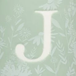 B&M Floral Alphabet Mug (Assorted) -Kitchen Style Deals Store 394397 floral alphabet mug green j 2