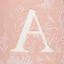 B&M Floral Alphabet Mug (Assorted) -Kitchen Style Deals Store 394397 floral alphabet mug pink a 2