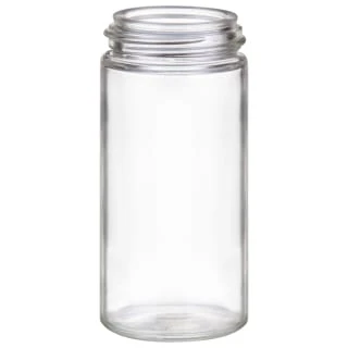 B&M Set Of 4 Glass Spice Jars With Bamboo Wood Base 4 B&M Set Of 4 Glass Spice Jars With Bamboo Wood Base - Image 4