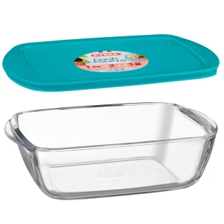 Pyrex Cook & Store Dish With Lid 2.5L 2 Pyrex Cook & Store Dish With Lid 2.5L - Image 2